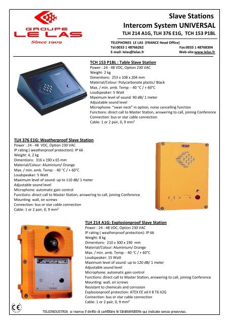 Public address & general alarm system digicom