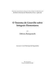O Teorema de Liouville sobre Integrais Elementares
