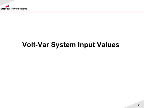 Integrated Volt/VAR Control - Smart Grid News