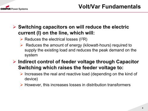 Integrated Volt/VAR Control - Smart Grid News