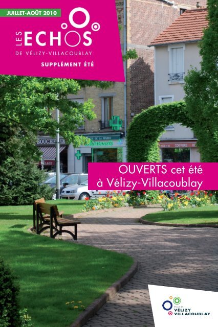 OUVERTS cet été à Vélizy-Villacoublay