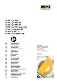 REMS Tiger ANC REMS Tiger ANC VE REMS Tiger ANC SR REMS ...