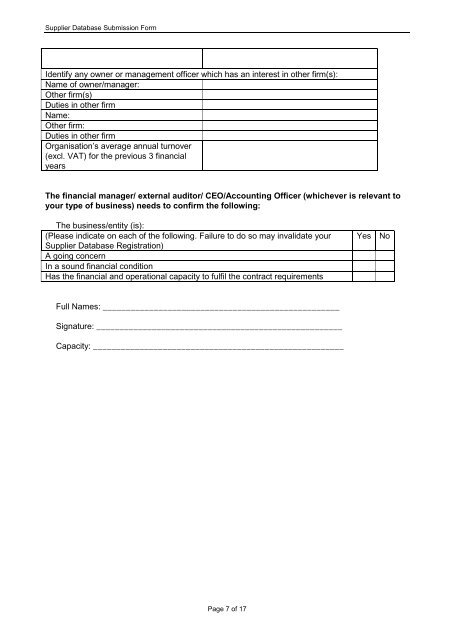 Supplier Database Submission form - South African Football ...