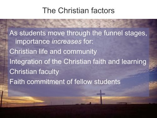 Market Research Findings February 2010 - Council for Christian ...