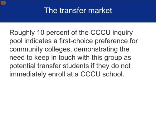 Market Research Findings February 2010 - Council for Christian ...