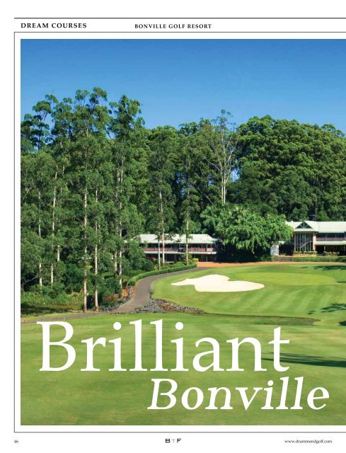 article by Sam Gole - Bonville International Golf Resort