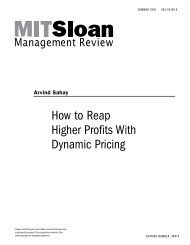How to Reap Higher Profits With Dynamic Pricing
