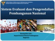 Sistem Evaluasi dan Pengendalian Pembangunan Nasional