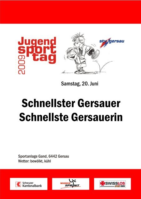 Schnellster Gersauer Schnellste Gersauerin