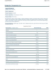 Page 1 of 2 Liquid Pediatric - 11/2/2006 http://www.integrativeinc ...