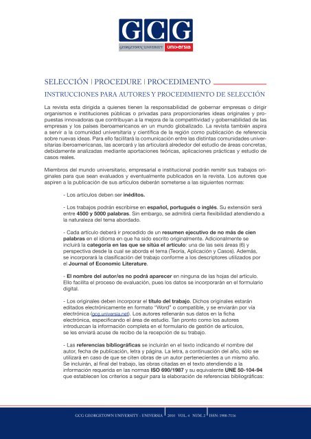 2010 Vol. 4 Num. 2 - GCG: Revista de GlobalizaciÃ³n, Competitividad ...