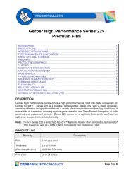 Gerber High Performance Series 225 Premium Film