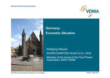 Germany Economic Outlook - CETOP European Fluid Power