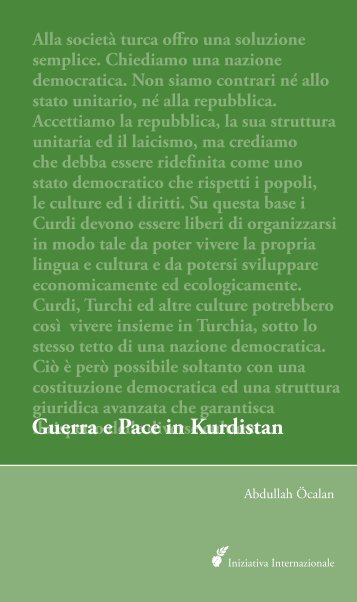 Guerra e Pace in Kurdistan (PDF)