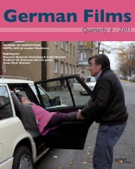 Quarterly 4 · 2011 - German Films