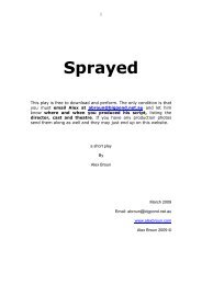 Sprayed - Alex Broun