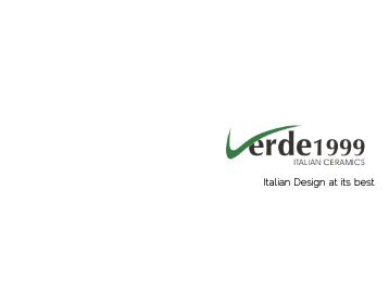 Italian Design at its best - Verde 1999