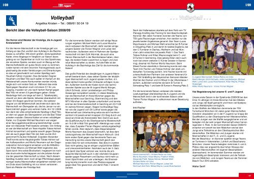 Ausgabe 2009 - TSV Gräfelfing