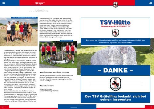 Ausgabe 2009 - TSV Gräfelfing