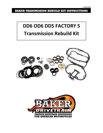 tranny rebuild kit - Baker Drivetrain