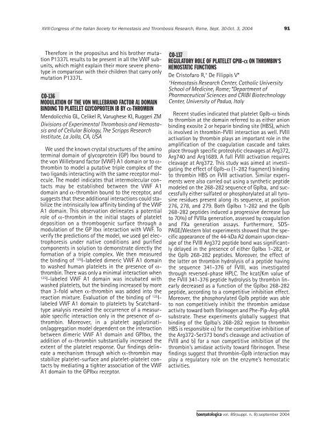 Haematologica 2004;89: supplement no. 8 - Supplements ...