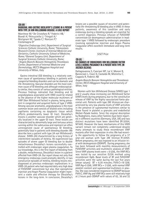 Haematologica 2004;89: supplement no. 8 - Supplements ...