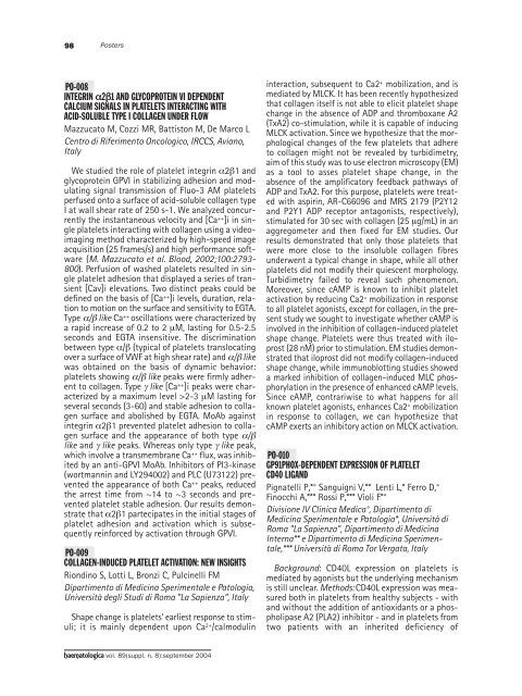 Haematologica 2004;89: supplement no. 8 - Supplements ...