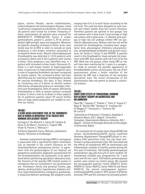 Haematologica 2004;89: supplement no. 8 - Supplements ...