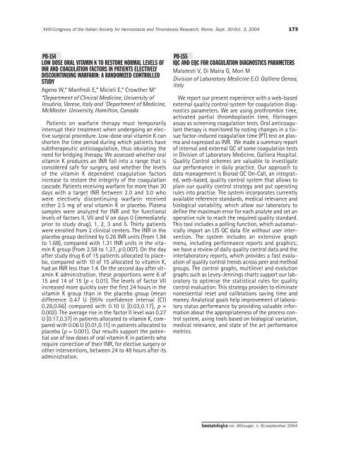 Haematologica 2004;89: supplement no. 8 - Supplements ...