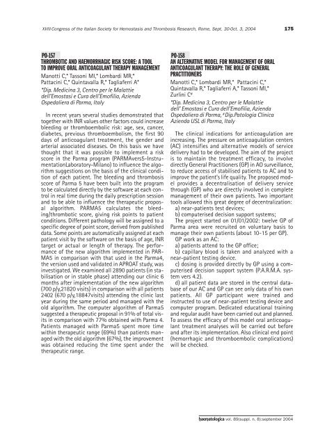 Haematologica 2004;89: supplement no. 8 - Supplements ...