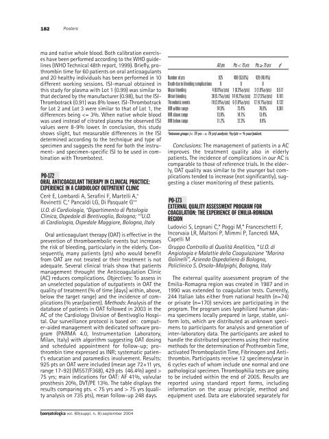 Haematologica 2004;89: supplement no. 8 - Supplements ...