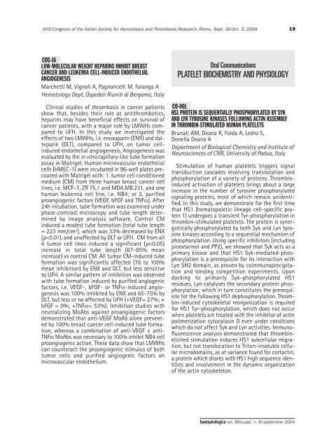 Haematologica 2004;89: supplement no. 8 - Supplements ...