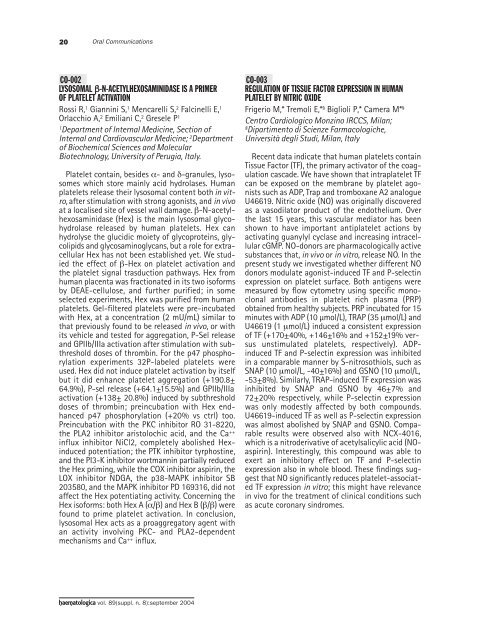 Haematologica 2004;89: supplement no. 8 - Supplements ...