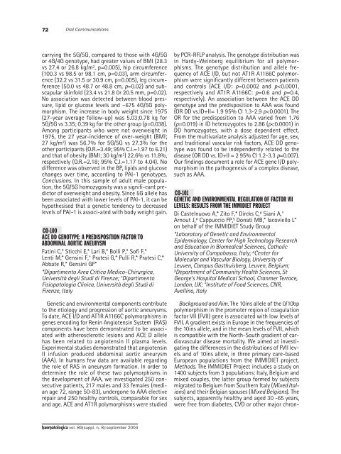 Haematologica 2004;89: supplement no. 8 - Supplements ...