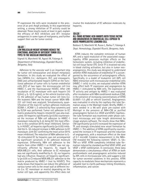 Haematologica 2004;89: supplement no. 8 - Supplements ...