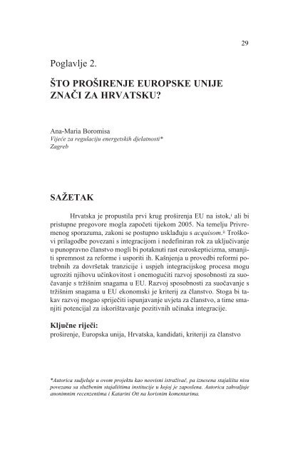 PridruÅ¾ivanje Hrvatske Europskoj uniji - Institut za Javne Financije