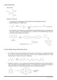 Vorlesung Arzneibuchanalytik Harnstoffderivate