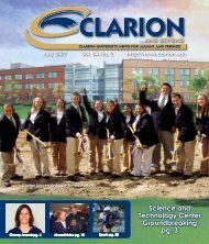 Science and Technology Center ... - Clarion University