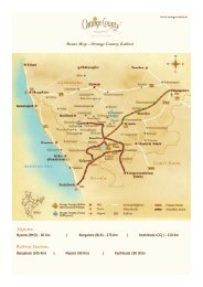 Airports: Railway Stations: Route Map - Orange County, Kabini