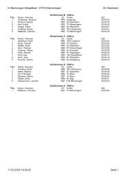 11.09.2005 19:29:32 Seite 1 8. Memminger ... - SV Steinheim e.V.