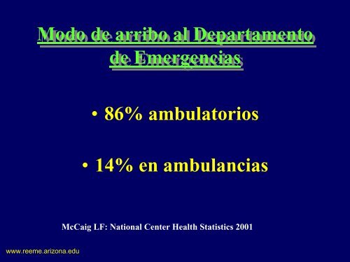 Triage en el Departamento de Emergencias - Reeme.arizona.edu