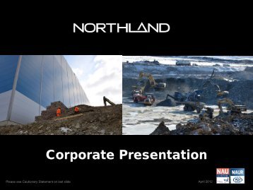 1 - Northland Resources