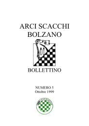 Bollettino 5 - Arci Scacchi Bolzano