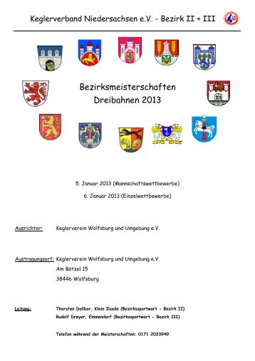 2013 BM Dreibahnen Startbuch - Kegeln-kvn-bezirk2.de