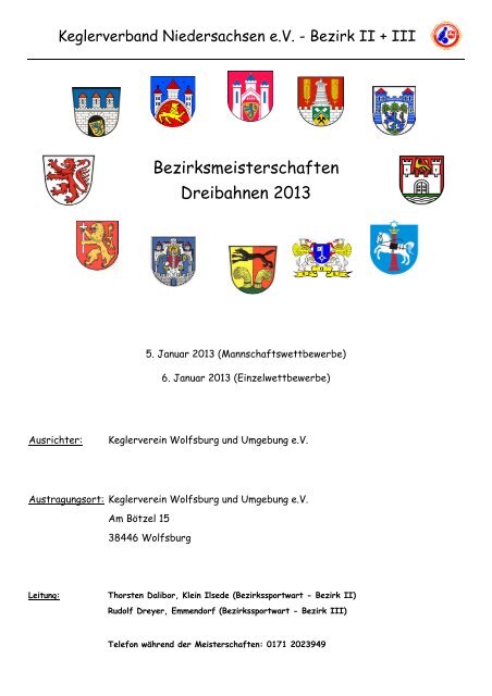 2013 BM Dreibahnen Startbuch - Kegeln-kvn-bezirk2.de