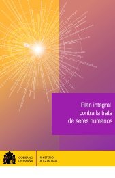 Plan integral contra la trata de seres humanos - Ministerio de ...