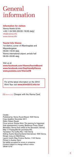 Klimt 2012_Englisch [PDF] - VIENNA
