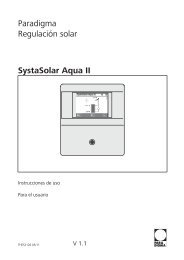 THES 2126 V1.1 0511 SystaSolar Aqua II Usuario - Paradigma ...