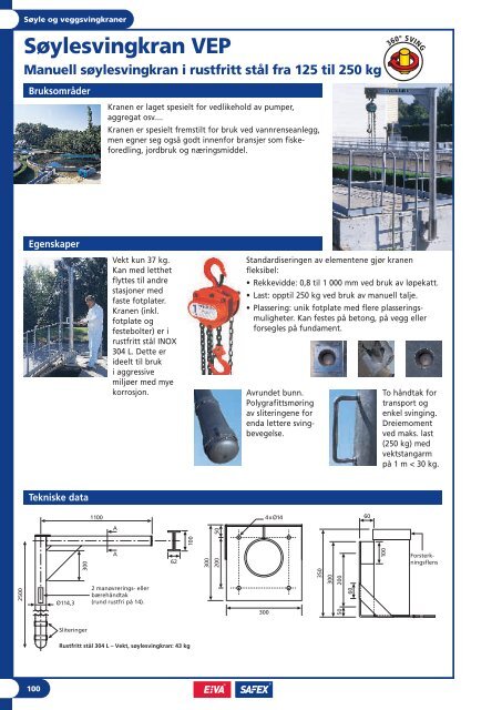 Produktkatalog Produktkatalog - Eiva-Safex