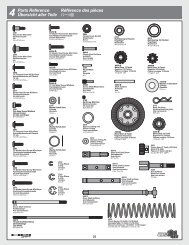4 Parts Reference Übersicht aller Teile Référence des pièces